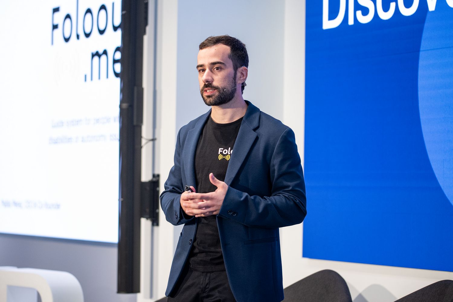 Pablo Pérez, consultor de marketing digital, durante una ponencia